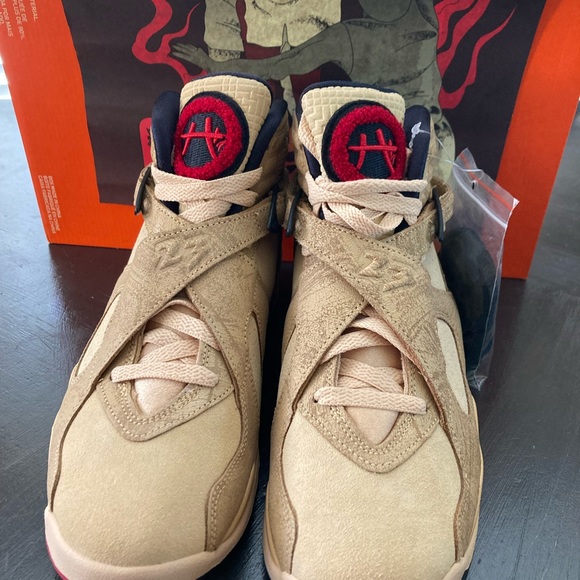 AJ 8 Retro SE x Rui Hachimura DO2496 700 M Sz 7.5 B Grade Perfect Condo 😮‍💨🔥 - Picture 4 of 14